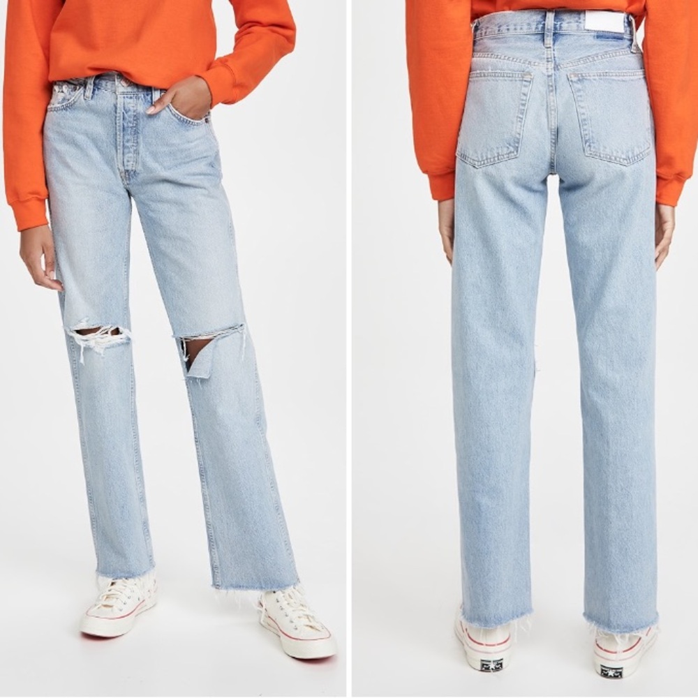 Re/Done 90s High Rise Rigid Loose Jean